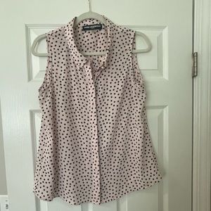 Polka dot blouse